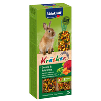 Vitakraft krekry pro zakrslé králíky se zeleninou a červenou řepou