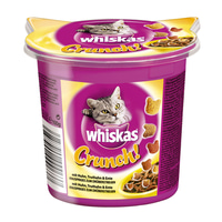 Whiskas Crunch s kuřecím, krocanem a kachnou