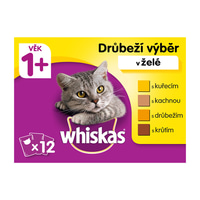 Whiskas kapsičky drůbeží výběr v želé