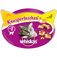 Whiskas křupavé polštářky, kuřecí maso se sýrem