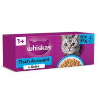 Whiskas Pouch Multipack 1 + ryba v želé 80x85 g