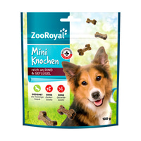 ZooRoyal Mini kostičky s vysokým obsahem hovězího a drůbežího masa