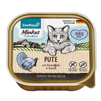 ZooRoyal Minkas Naturkost Adult krůtí s bramborem a lněným olejem 100 g