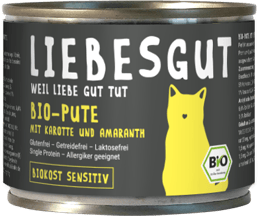 Liebesgut Bio Sensitiv krůta s mrkví a amarantem