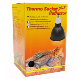 Lucky Reptile Thermo Socket + černé stínítko