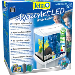 Tetra AquaArt LED kompletní sada do akvária bílá