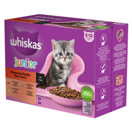 Whiskas kapsičky Klasický výběr ve šťávě pro koťata