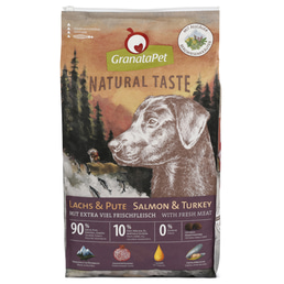 GranataPet Natural Taste s lososem a krůtou