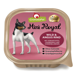 GranataPet Mini Royal zvěřina a hovězí Angus