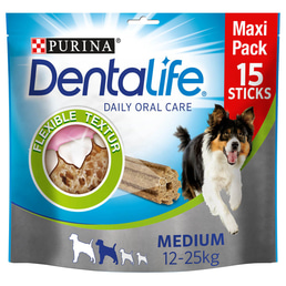 Purina DentaLife snack pro každodenní péči o chrup pro středně velké psy Maxipack