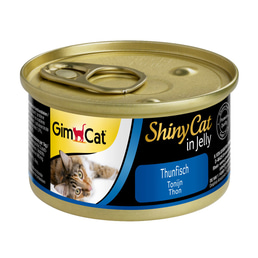 GimCat ShinyCat tuňák, 6 x 70 g
