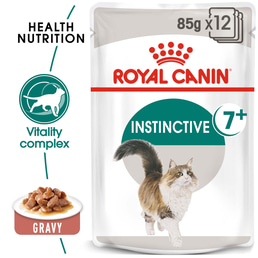 ROYAL CANIN INSTINCTIVE 7+ mokré krmivo v omáčce pro starší kočky