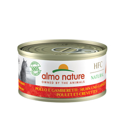 Almo Nature HFC Natural kuře &amp; krevety 6x70 g