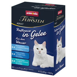 animonda vom Feinsten Adult Raffinesse v želé z vody 12x85 g