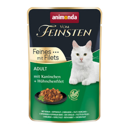 Animonda Vom Feinsten Adult Feine Filets králík a kuřecí filety