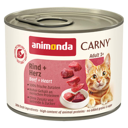 Animonda Carny Adult s hovězím masem a srdcem