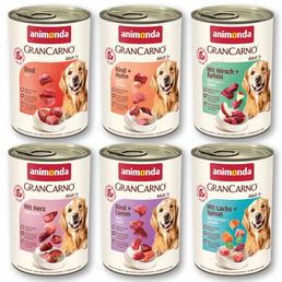 animonda GranCarno Herzhafte Variation II 6 × 400 g