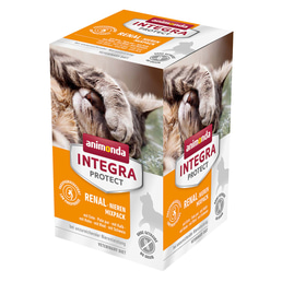 INTEGRA PROTECT Adult Renal kombinované balení, 6 × 100 g