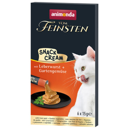 animonda vom Feinsten Snack Cream játrová paštika + zahradní zelenina