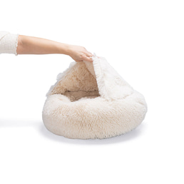 Beeztees Yala pelíšek pro psy béžový plyš