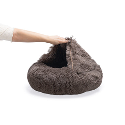 Beeztees yala pelíšek pro psy hnědý plyš