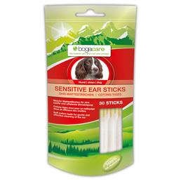 bogacare Sensitive Ear tyčinky do uší pro psy 30 ks