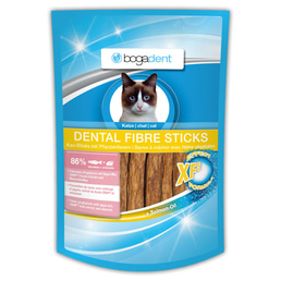 bogadent DENTAL FIBRE STICKS losos pro kočky