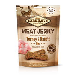 Carnilove Dog – Meat Jerky – krůta a králík, tyčinka 100 g