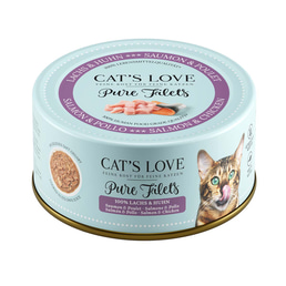 Cat's Love Pure Filets kuře a losos