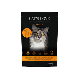 CAT'S LOVE granule Adult krůta a zvěřina