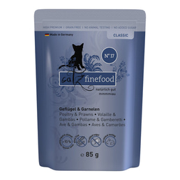 catz finefood No. 17 drůbež a krevety