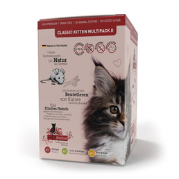 catz finefood Classic Kitten multibalení II 5+1 6× 85 g