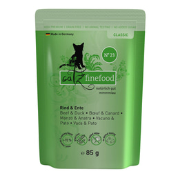 catz finefood Classic N° 23 – hovězí a kachna