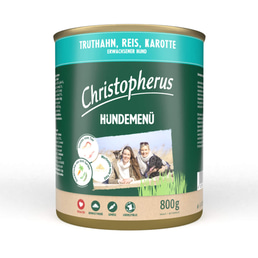 Christopherus krmivo pro psy krocan s rýží a mrkví