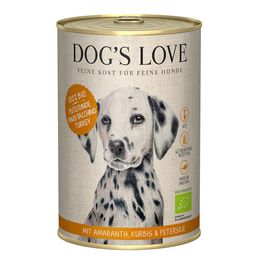 Dog's Love Bio krůtí maso s amarantem, dýní a petrželkou