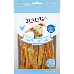 Dokas s proužky kuřecích prsou 70 g