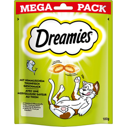 DREAMIES Mega Pack s příchutí tuňáka, 180 g