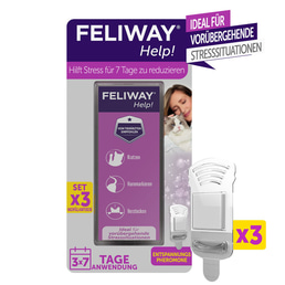 FELIWAY Help! náhradní balení, s 3 kartušemi s feromony