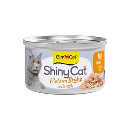 GimCat ShinyCat kuřecí filé, 6 x 70 g