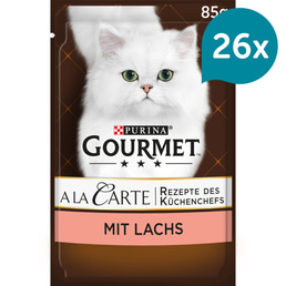 Gourmet A la Carte losos na jemné zahradní zelenině