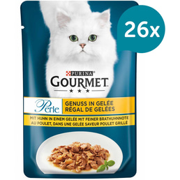 Gourmet Perle Genuss v želé s kuřecím masem