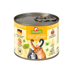 GranataPet pro kočky – DeliCATessen konzerva čisté kuřecí maso
