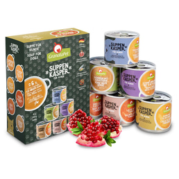 GranataPet Suppenkasper, kombinované balení, 6× 140 g