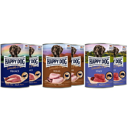 Happy Dog Sensible Pure míchané balení 6× 400 g