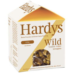Hardys VITAL sušenky za odměnu zvěřina a hruška 125 g