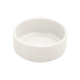 Hunter miska pro psy Osby z keramiky bílá