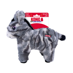 KONG Low Stuff Stripes osel hračka pro psy M