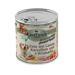 LandFleisch Dog Classic kachna s jehněčím masem a divokým jablkem