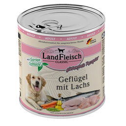 LandFleisch Dog Classic drůbeží maso s lososem