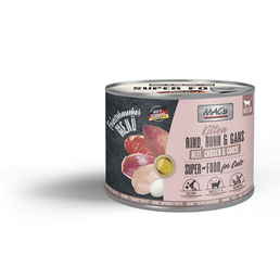 MAC's CAT Kitten menu pro gurmány, hovězí, kuřecí a husí maso